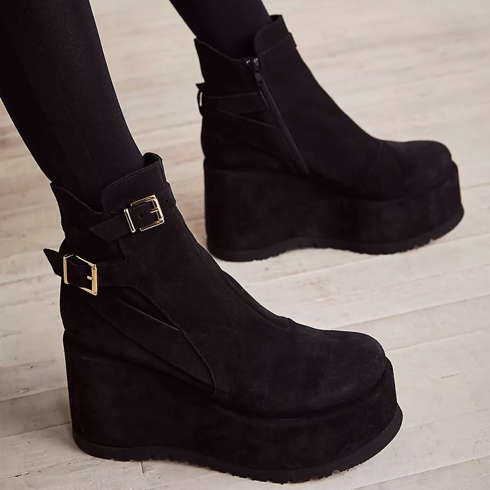 Free People Sabrina Platform Boots